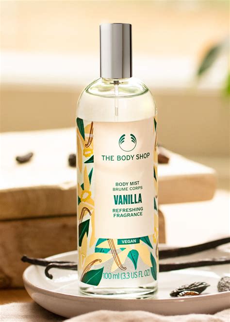 the body shop vanilla body mist fragrantica